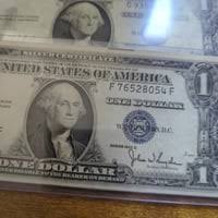 Silver certificate 4 and one 2 dollars bill | Mercari