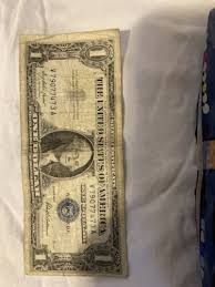 Blue Seal Vintage 1957 Dollar Bill | eBay
