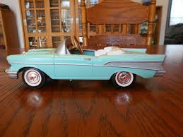 Gearbox 1957 Chevrolet Bel Air Pedal Car Bank, Surf Green, #68253, Used | eBay