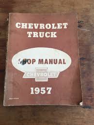 Original 1957 Chevrolet Truck Shop Manual Complete! FREE ...