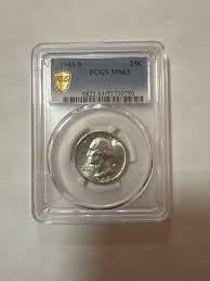 1943 Year Grade MS 63 Washington Quarters (1932-1998) for sale | eBay