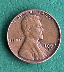 Rare Coin 1957-D Lincoln Obverse 1 Cent Wheat Penny Liberty Filled ( B ) Error Coin and (L) on Rim Circulated Coin - Etsy