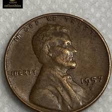 1957 D Mint Mark Lincoln Penny US Coin - Etsy