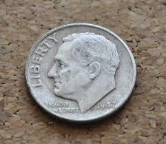 1947 Pds Roosevelt Silver Dimes - Choose Mint And Grade ...