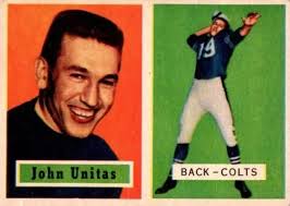 Top Johnny Unitas Cards - Topps Ripped