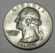1957-D Washington Quarter (#E217AI) - Etsy
