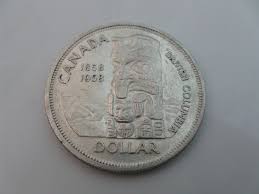 Collectible 1958 Canada Silver Dollar - Etsy