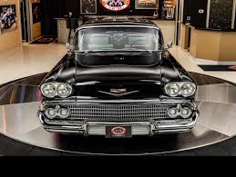 1958 Chevrolet Bel Air Impala, seen at Vanguard Motors. This ...