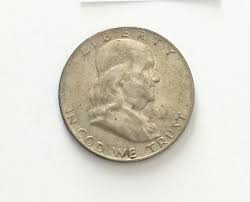 Ben Franklin US Coin Half Dollar 1949 - Etsy