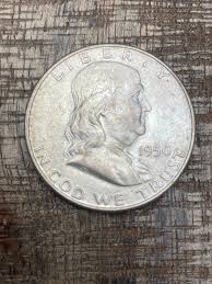 1950-D 50C US Franklin Half Dollar – USRC