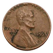 1963 Penny With No Mint Mark - Etsy