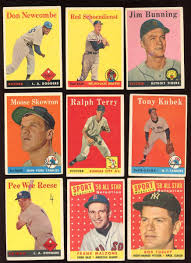 1958 Topps Partial / Starter Set 245/494 (50%) | VGEX with ...