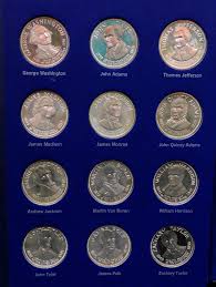 Lot - Franklin Mint "Treasury of Presidential Commemorative ...