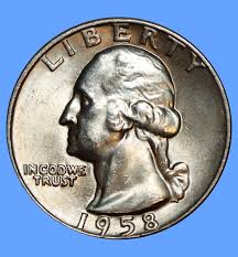1958-D Washington Silver Quarter. Nice B.U. Coin | eBay