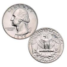 1959-P Washington Silver Quarter Brilliant Uncirculated ...