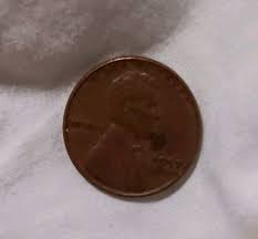 Very Rare 1957 Lincoln Wheat Penny. No Mint Mark, error "L ...