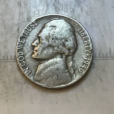 1946 Jefferson Nickel NO MINT MARK Liberty/God We Trust On ...