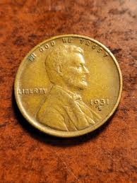 1931 S LINCOLN WHEAT CENT PENNY