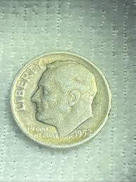 1952 Roosevelt Silver Dime No Mint Mark | eBay