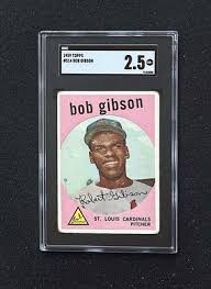 1959 Topps - #514 Bob Gibson - SGC 2.5 | eBay