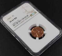 1961 Proof Lincoln Cent certified PF 67 RD by NGC! sku 21031 ...