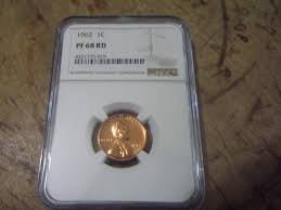NGC PF-68 1962 LINCOLN Penny-red - Etsy