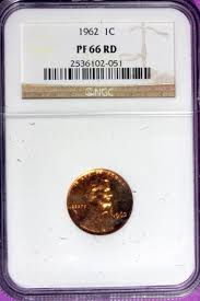 1962 1C PF 66 RD NGC LINCOLN MEMORIAL CENT #B34450 | eBay