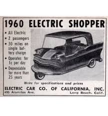 1960 Electric Shopper (golf Cart, Microcar) Made In Long ...
