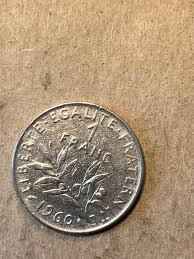 1960 French Coin 1 Franc Française France | eBay
