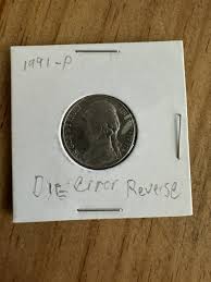 1991 P - Jefferson Nickel DDR | eBay