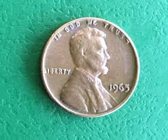 Rare Coin 1965 No Mint Mark Lincoln Penny 1 Cent Error or ...