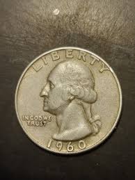 1960 D Silver Mint Error Dye Brake, Dye Crack