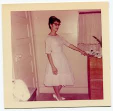 Vision in White, Vintage Snapshot Photo, Hispanic Woman - Etsy