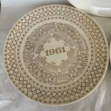 1961、1962、1975 Year Calendar Plates 10 in -Nice ...