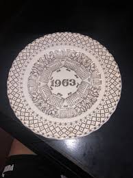 collectible 1963 calendar plate | eBay