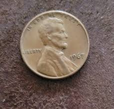 1967 Lincoln Penny No Mint Mark - MISPRINT RARE | eBay