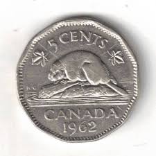 1962 Canadian Circulated Business Strike Elizabeth II five ...