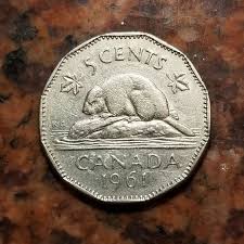 1961 CANADA 5 CENTS COIN - #B3397 | eBay