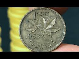 1953 Canada 1 Cent Coin • Values, Information, Mintage, History, and More - YouTube