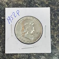 1952-P SILVER Franklin Half Dollar, 90% SILVER | eBay