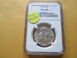 1959-D FRANKLIN HALF DOLLAR NGC MS 64 FBL | eBay
