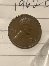 1962 D Lincoln Penny with Error on Top Rim L in Liberty, IN GOD WE TRUST | eBay