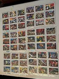 2012 MARS ATTACKS TOPPS HERITAGE "COMPLETE 85 CARD MASTER ...
