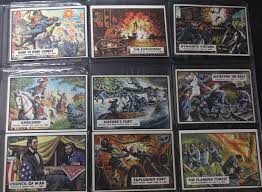 1962 Topps Civil War Cards (13)