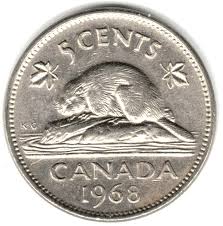 1968 CANADA NICKEL ~ YOU GRADE IT ~ PLEASE SEE THE SCAN. stk ...