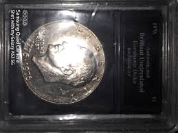 1776-1976 Authenticated Brilliant Uncirculated Eisenhower ...