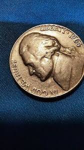 1964 D Jefferson Nickel Error D/D D over D Mint Mark ...