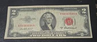 Crisp 1953-B Red Seal $2 United States Note - | Mercari