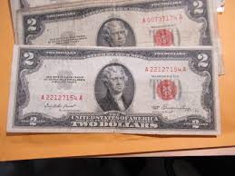 Antique 1953 Two Dollar $2 Old US Currency US Note, Red Seal | eBay