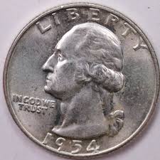 1954-D Washington Silver Quarter, Affordable Collectible ...